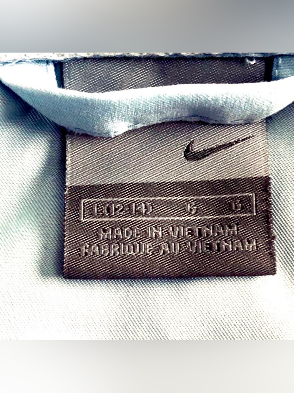 Nike Light Blue and Black Women's Bomber Track Jacket - Picture 5 of 7